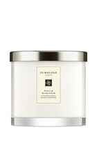 Peony and Blush Suede Deluxe Candle